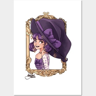 Rococo witch Posters and Art